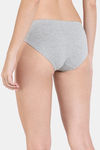 Zivame Anti-Microbial Low Rise Full Coverage Bikini Panty (Pack of 3) - Multicolor — thumbnail 11